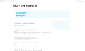 Silverlight-examples-code.blogspot.com thumbnail
