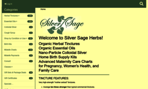 Silversageherbs.com thumbnail