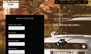 Silverservicetaxibooking.com thumbnail