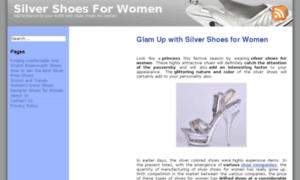 Silvershoesforwomen.net thumbnail
