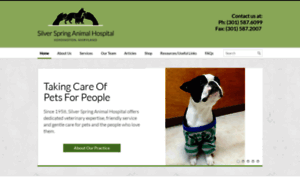 Silverspringanimal.com thumbnail