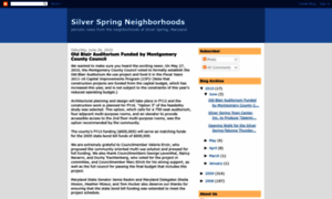 Silverspringneighborhoods.blogspot.com thumbnail