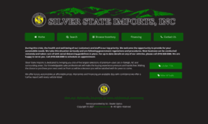 Silverstateimports.net thumbnail