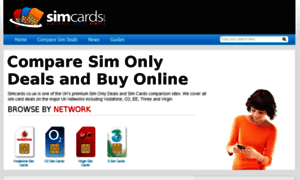 Simcards.co.uk thumbnail