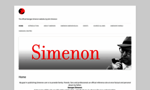 Simenon.com thumbnail