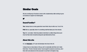 Similargoals.com thumbnail