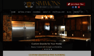 Simmonscustomgranite.com thumbnail