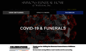 Simmonsfuneralhomeofwilliston.com thumbnail