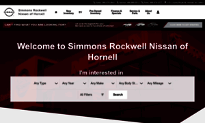 Simmonsrockwellnissanofhornell.com thumbnail