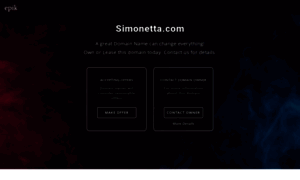 Simonetta.com thumbnail