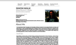 Simonwalk.info thumbnail