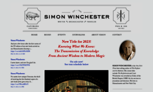 Simonwinchester.com thumbnail