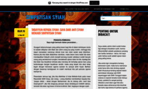 Simpatisansyiah.wordpress.com thumbnail