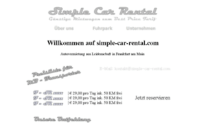 Simple-car-rental.com thumbnail