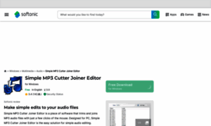 Simple-mp3-cutter-joiner-editor.en.softonic.com thumbnail