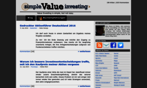 Simple-value-investing.de thumbnail