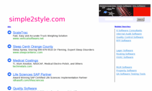 Simple2style.com thumbnail