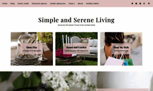 Simpleandsereneliving.com thumbnail