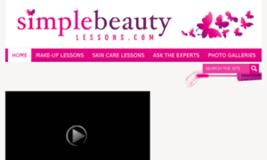 Simplebeautylessons.com thumbnail