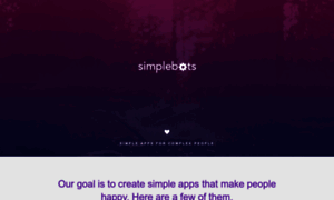 Simplebots.co thumbnail