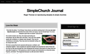 Simplechurchjournal.com thumbnail