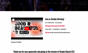 Simplechurchstl.com thumbnail