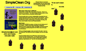 Simpleclean.org thumbnail