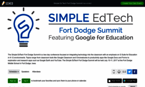 Simpleedtechfortdodgesummit2017.sched.com thumbnail