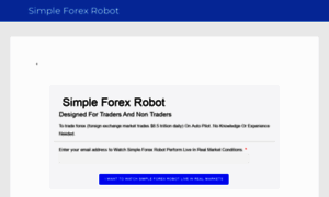 Simpleforexrobot.com thumbnail