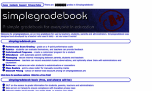 Simplegradebook.ca thumbnail