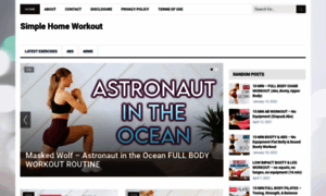 Simplehomeworkout.com thumbnail