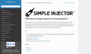 Simpleinjector.readthedocs.org thumbnail