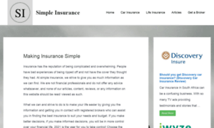 Simpleinsurance.co.za thumbnail