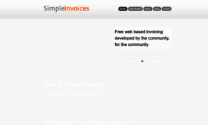 Simpleinvoices.org thumbnail