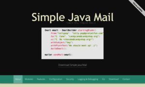 Simplejavamail.org thumbnail