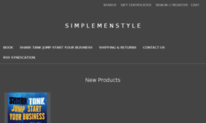 Simplemenstyle.com thumbnail