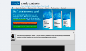 Simplemusiccontracts.com thumbnail