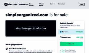 Simpleorganized.com thumbnail