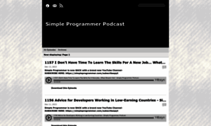 Simpleprogrammer.libsyn.com thumbnail