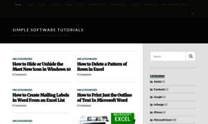 Simplesoftwaretutorials.com thumbnail