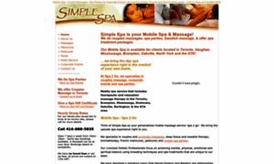 Simplespa.ca thumbnail