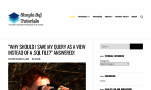 Simplesqltutorials.com thumbnail