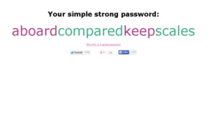 Simplestrongpasswordgenerator.com thumbnail