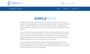 Simpletechla.net thumbnail