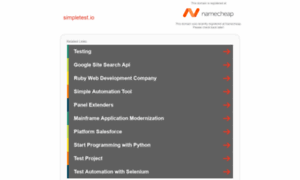 Simpletest.io thumbnail