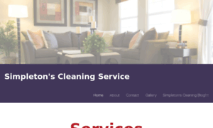 Simpletonscleaningservice.com thumbnail