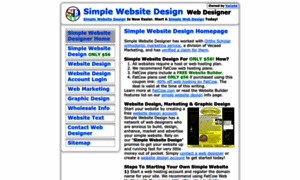 Simplewebsitedesigner.com thumbnail