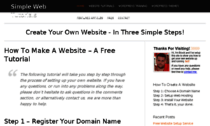 Simplewebtutorial.com thumbnail