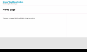 Simpleweightlosssystem.com thumbnail