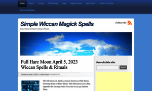 Simplewiccanmagickspells.com thumbnail